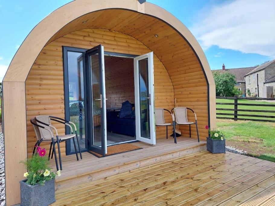 High Whashton Springs Glamping Pod, Richmond Yorks Lägenhet Exteriör bild