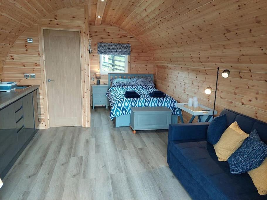 High Whashton Springs Glamping Pod, Richmond Yorks Lägenhet Exteriör bild